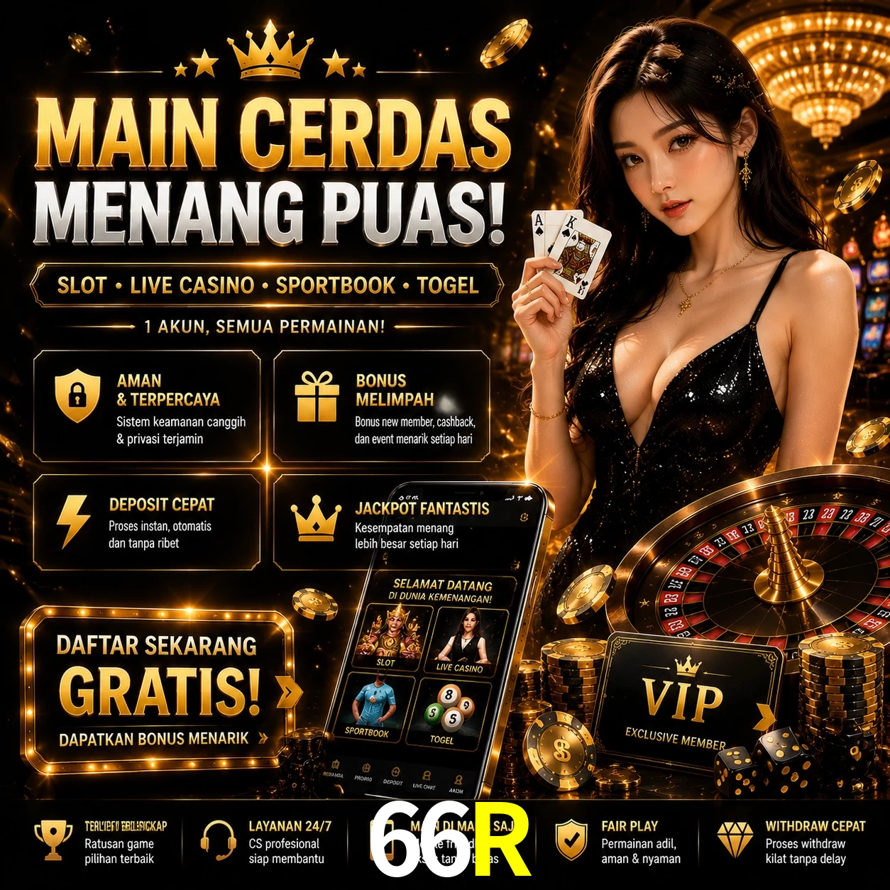 Slots no app 66R mobile
